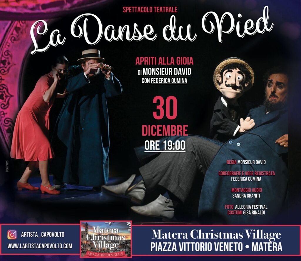 MATERA CRISTMAS VILLAGE 30 Dicembre ore 19 Piazza Vittorio Veneto Matera